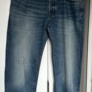 Madewell Women’s Dean Easy Blue Straight Jeans